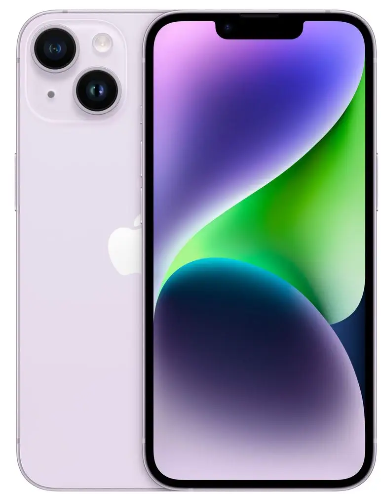 Apple iPhone 14, 512GB, Purple (MPX93YC/A)